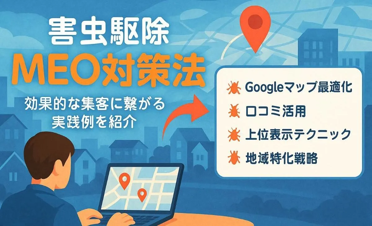 害虫駆除のmeo対策で集客成功する実践方法と上位表示事例を徹底解説